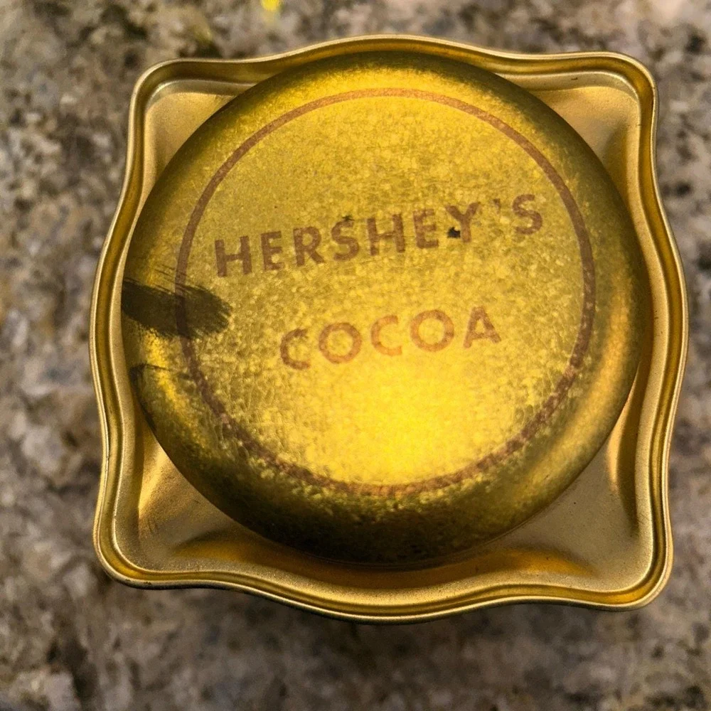 Vintage Hersheys Cocoa Tin Collectible Advertising‎ Advertising Kitchen Decor